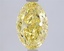 3.04 Ct. Fancy Vivid Yellow Yellow Oval Lab Grown Diamond