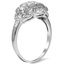 The Carrigan Ring, smalltop view on a hand