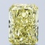 2.09 Ct. Fancy Vivid Yellow Radiant Lab Grown Diamond