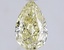 1.09 Ct. Fancy Yellow Pear Lab Grown Diamond