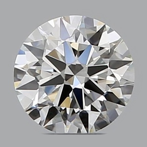 Round diamond — real photo