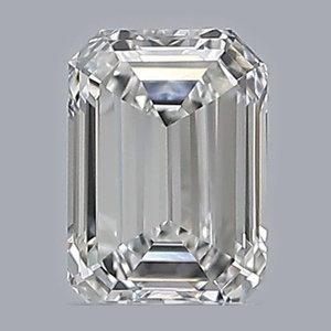 Emerald diamond — real photo