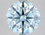 4.57 Ct. Fancy Vivid Blue Round Lab Grown Diamond