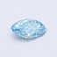 0.51 Ct. Fancy Vivid Blue Marquise Lab Grown Diamond