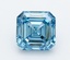 2.03 Ct. Fancy Vivid  Blue Asscher Lab Grown Diamond