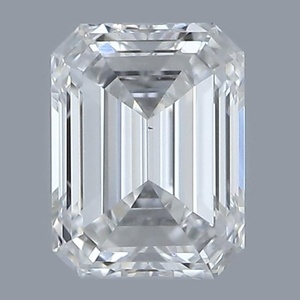 Emerald diamond — real photo