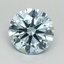 3.03 Ct. Fancy Intense Blue Round Lab Grown Diamond