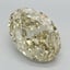 7.61 Ct. Fancy Yellow Oval Lab Grown Diamond