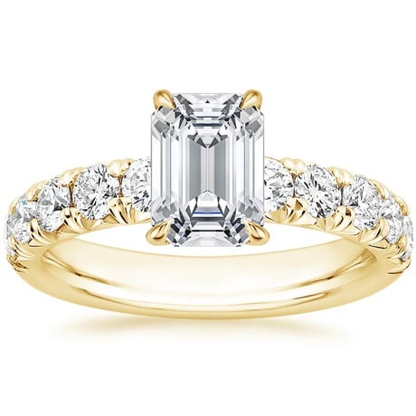18K Yellow Gold Ellora Diamond Bridal Set