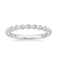18K White Gold Marseille Three-Quarter Coverage Diamond Ring (1/2 ct. tw.), smalltop view