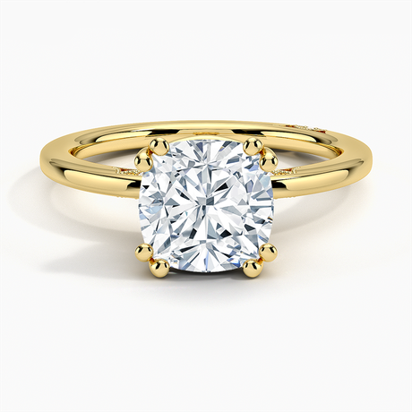 Classic Solitaire with Hidden Diamond Accents