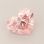 2.10 Ct. Fancy Intense  Pink Heart Lab Grown Diamond