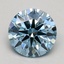 1.05 Ct. Fancy Blue Round Lab Grown Diamond