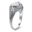 The Varda Ring, smalltop view on a hand