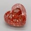 9.28 Ct. Fancy Vivid Pink Heart Lab Grown Diamond