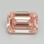 1.59 Ct. Fancy Vivid Pink Emerald Lab Grown Diamond