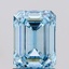 1.62 Ct. Fancy Intense Blue Emerald Lab Grown Diamond