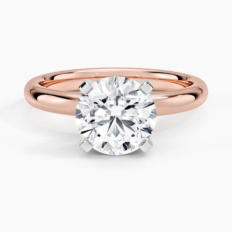 14K Rose Gold Comfort Fit 2.5mm Ring
