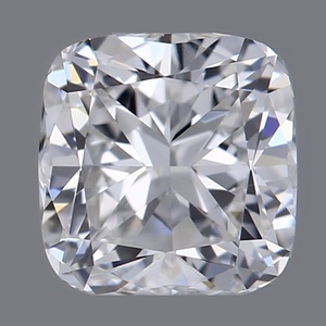 Cushion diamond — real photo