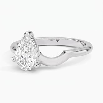 Pear Diamond Toi Et Moi Nesting Ring (1 ct. tw.) in 14K White Gold