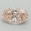 2.14 Ct. Fancy Intense Pink Oval Lab Grown Diamond