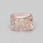 0.71 Ct. Fancy Intense Pink Cushion Lab Grown Diamond