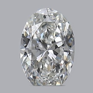 Oval diamond — real photo