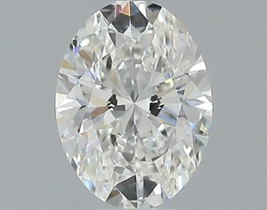 Oval diamond — real photo