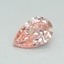 0.45 Ct. Fancy Vivid Pink Pear Lab Grown Diamond