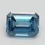 3.00 Ct. Fancy Vivid Blue Emerald Lab Grown Diamond