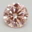 2.20 Ct. Fancy Intense Pink Round Lab Grown Diamond