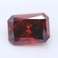 4.01 Ct. Fancy Deep Orange Radiant Lab Grown Diamond