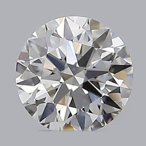 Round diamond — real photo