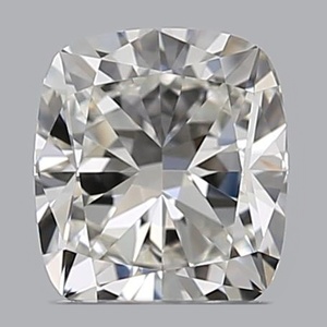 Cushion diamond — real photo