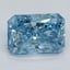 1.63 Ct. Fancy Vivid Blue Radiant Lab Grown Diamond