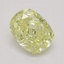 1.02 Ct. Fancy Yellow Cushion Diamond
