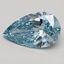 2.12 Ct. Fancy Vivid Blue Pear Lab Grown Diamond