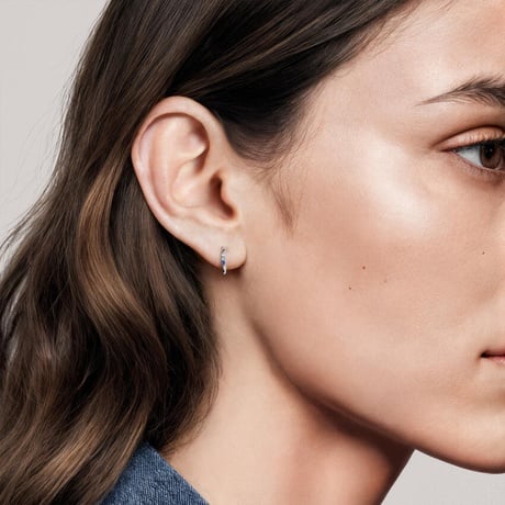 Aquamarine, Sapphire, and Diamond Earrings