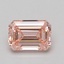 1.03 Ct. Fancy Intense Pink Emerald Lab Grown Diamond