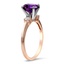 The Bebe Ring, smalltop view on a hand