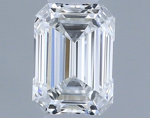 Emerald diamond — real photo