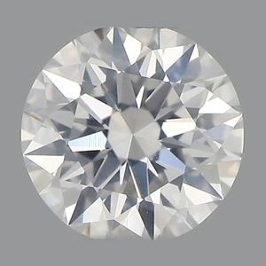 Round diamond — real photo