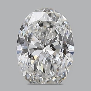 Oval diamond — real photo