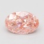 2.05 Ct. Fancy Vivid Pink Oval Lab Grown Diamond