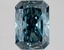 2.29 Ct. Fancy Vivid Blue Radiant Lab Grown Diamond