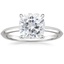 Platinum Hazel Solitaire Ring, smalltop view