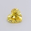 1.01 Ct. Fancy Vivid  Yellow Heart Lab Grown Diamond