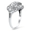 The Carona Ring, smalltop view on a hand