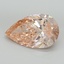 9.15 Ct. Fancy Intense Pink Pear Lab Grown Diamond