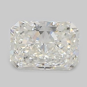 Radiant diamond — real photo